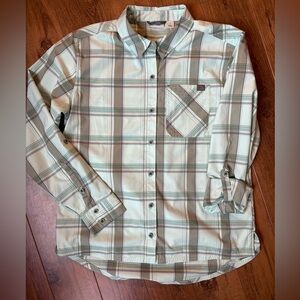 L.L. Bean Women's Plaid Button-Down Shirt - Size Small